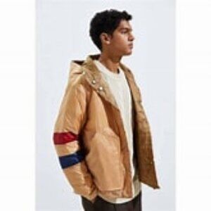 Chums reversible down hooded jacket